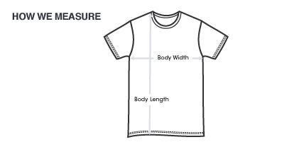 How We SIZE-TEE WBG SML