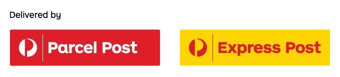 We ship via Australia Post