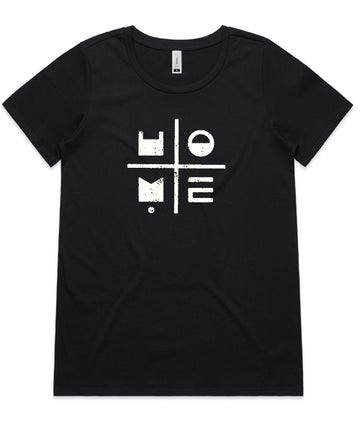 [t-shirt]  HOME Logos on Black (2019 Tour Edition)