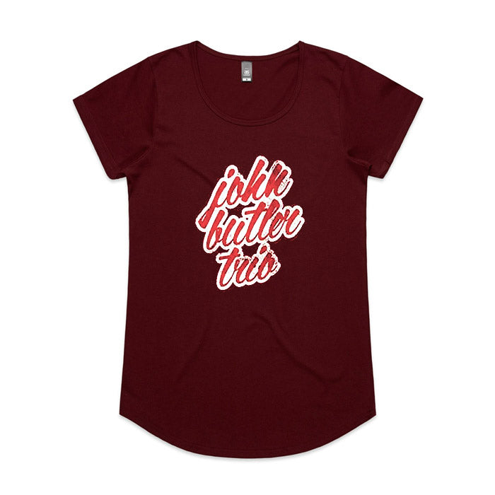 [t-shirt] Ladies JBT in Merlot