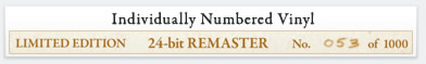 Individually Numbered